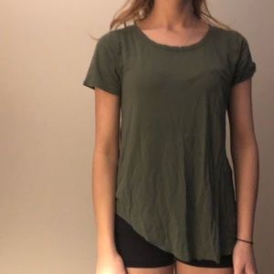 army green t shirt